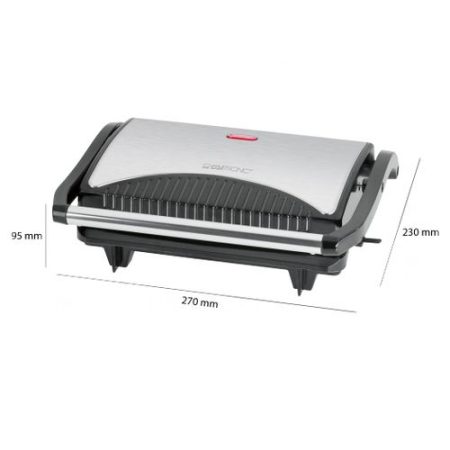 Multi-Grill double face sans matière grasse Clatronic MG 3519 Noir